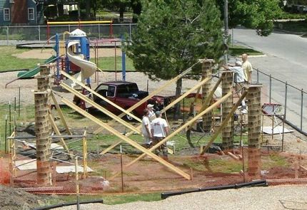 construction begins 