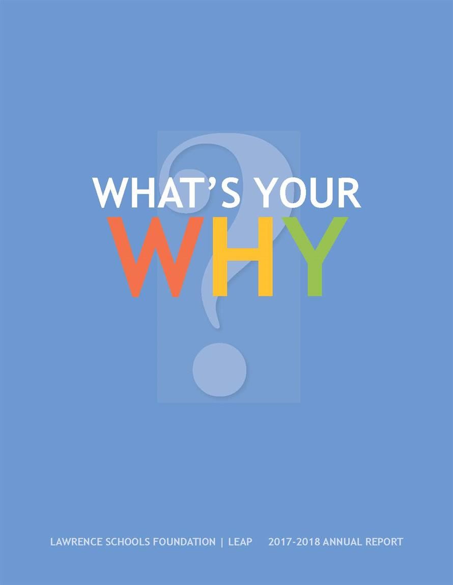 2017 Founation Annual Report - What's Your Why 