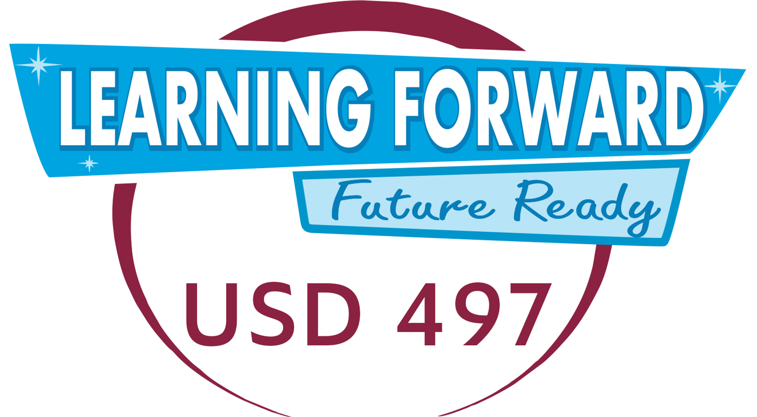 circle with banner Learning Forward Future Ready USD 497 